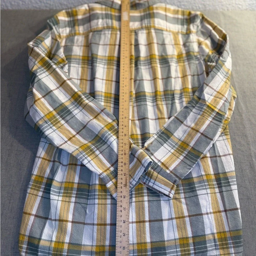 The North Face Hayden Pass 2.0 Plaid Button‎ Down Shirt Men's Large Cotton TNF
